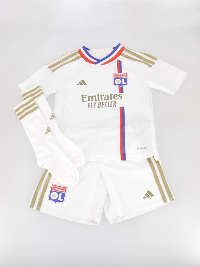 Ensemble avec chaussettes OL blanc enfant - Adidas