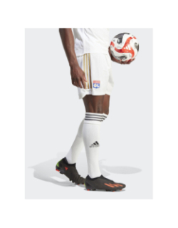 Short de football OL blanc or homme - Adidas