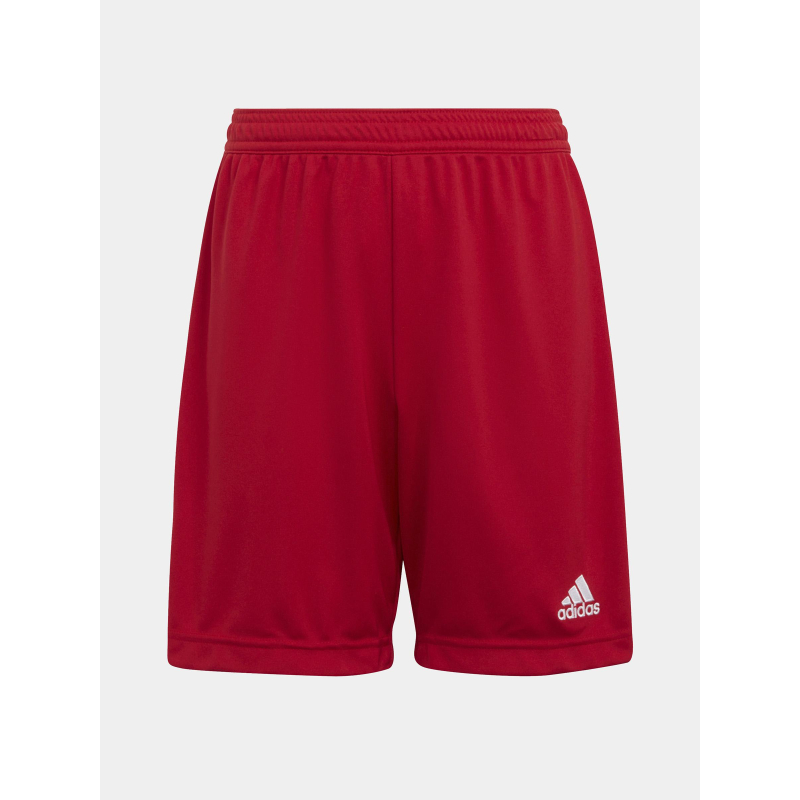 Short de sport ent 22 rouge enfant - Adidas