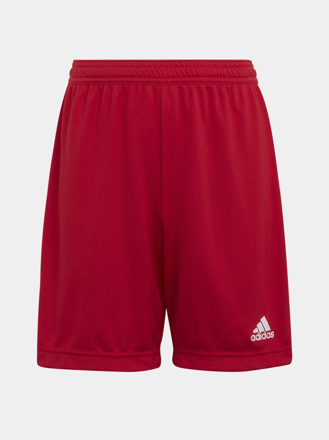 Short de sport ent 22 rouge enfant - Adidas