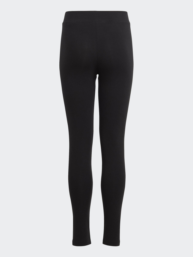 Legging linear logo marque noir fille - Adidas