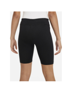 Short cycliste de sport collant noir fille - Nike