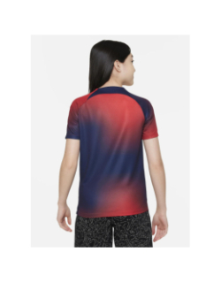 Maillot de football PSG bleu marine rouge enfant - Nike