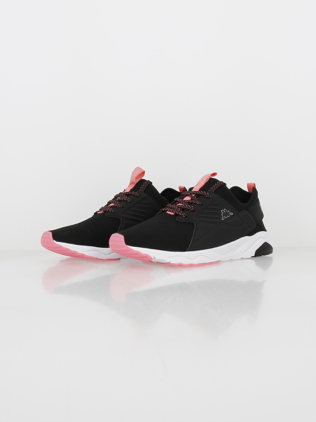 Baskets logo san puerto lace rose noir enfant - Kappa