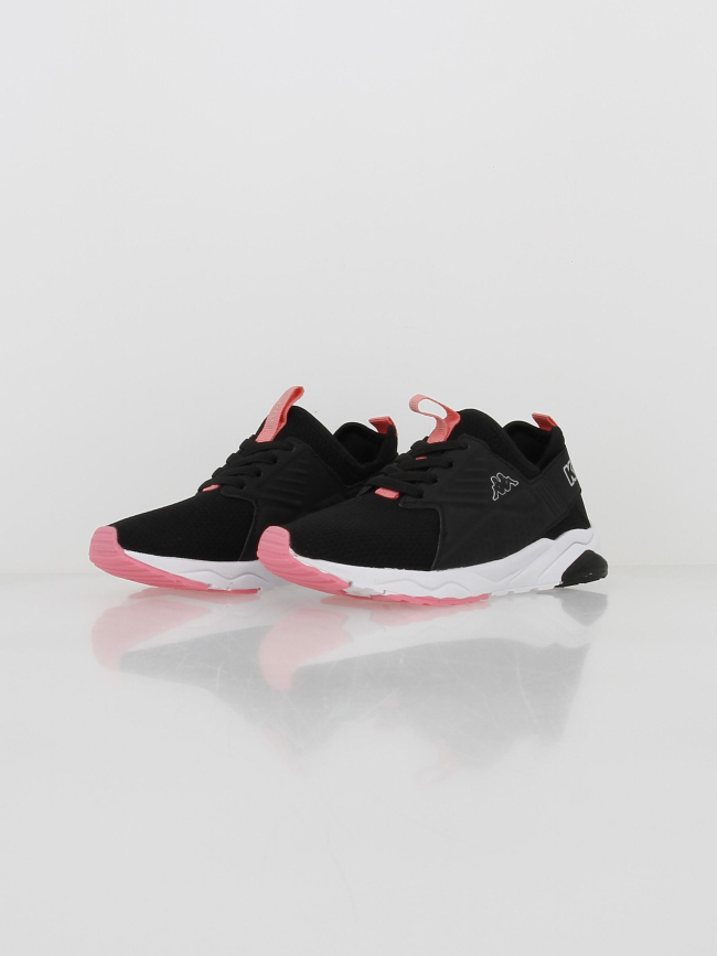 Baskets sportswear san puerto rose noir enfant - Kappa