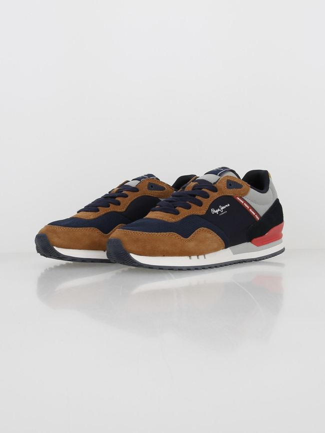 Baskets basses london forest multicolore homme - Pepe Jeans