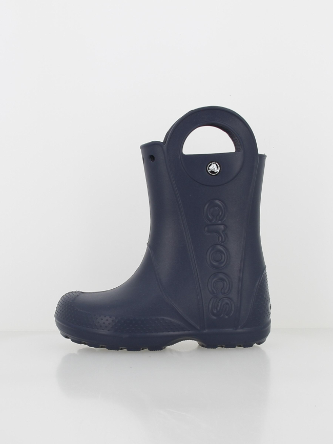 Bottes de pluie handle it bleu marine enfant - Crocs