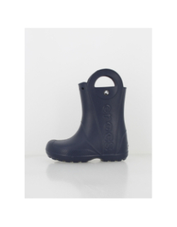 Bottes de pluie handle it bleu marine enfant - Crocs