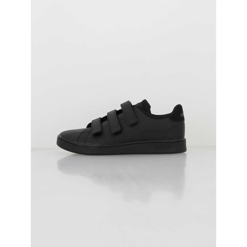 Baskets basses advantage basique noir enfant - Adidas