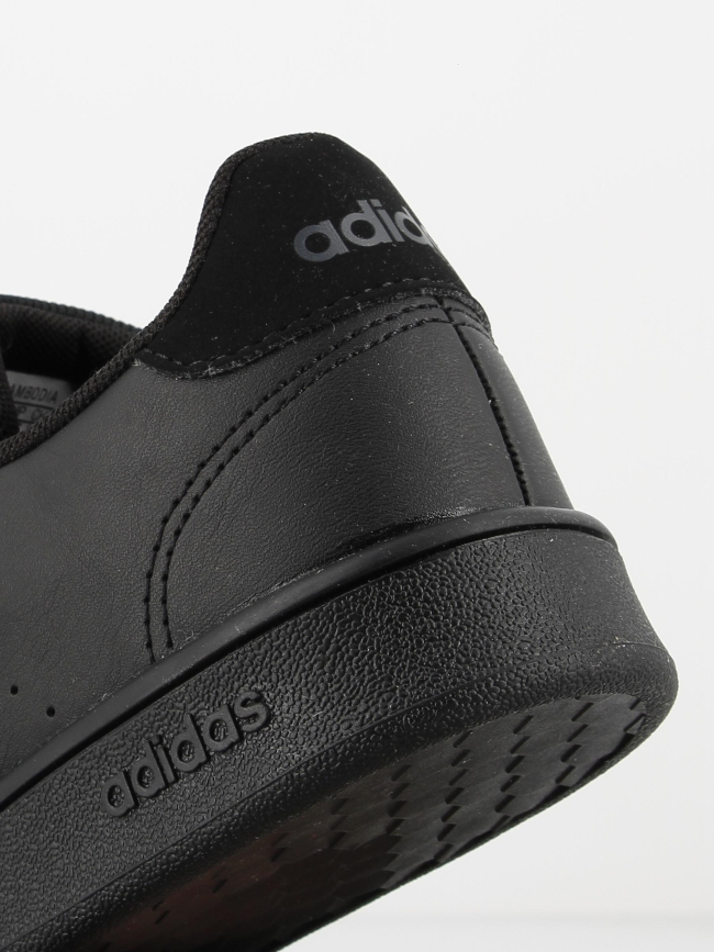 Baskets basses advantage basique noir enfant - Adidas