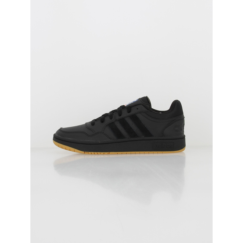 Baskets hoops 3.0 low classic vintage noir homme - Adidas