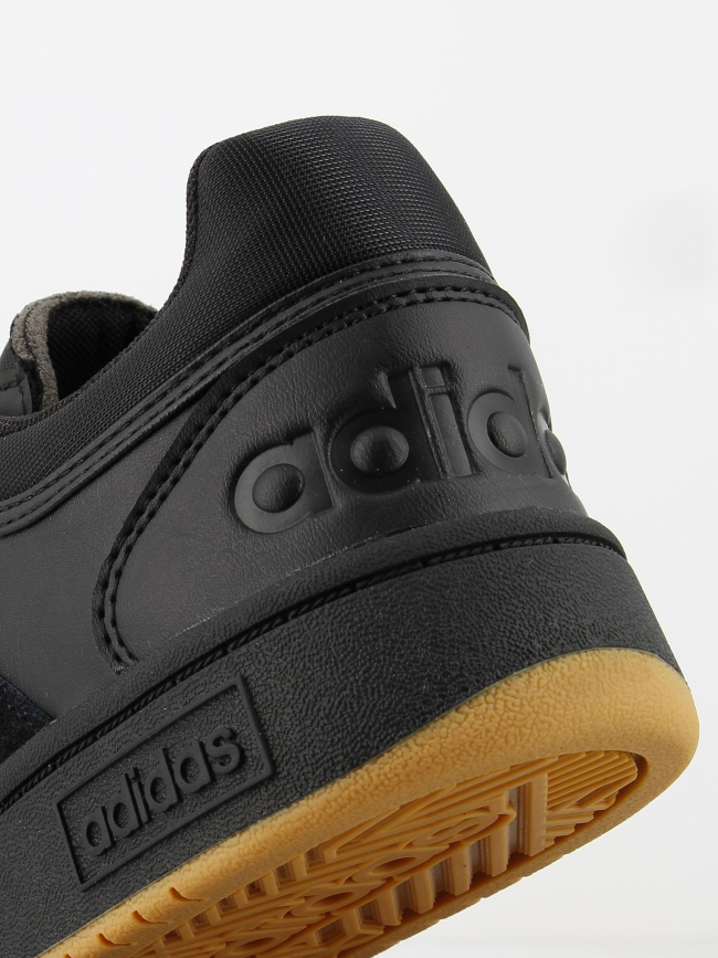 Baskets hoops 3.0 low classic vintage noir homme - Adidas