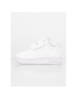 Baskets à scratch hoops 3.0 blanc enfant - Adidas