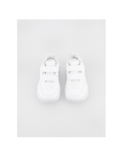 Baskets à scratch hoops 3.0 blanc enfant - Adidas