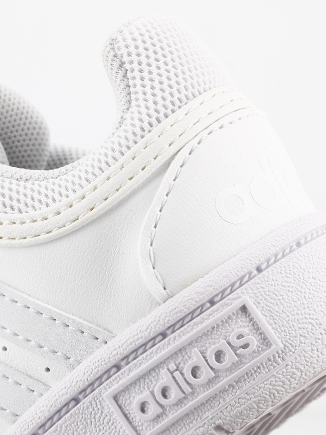 Baskets à scratch hoops 3.0 blanc enfant - Adidas