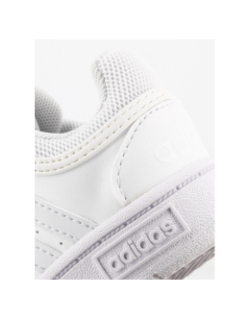 Baskets à scratch hoops 3.0 blanc enfant - Adidas