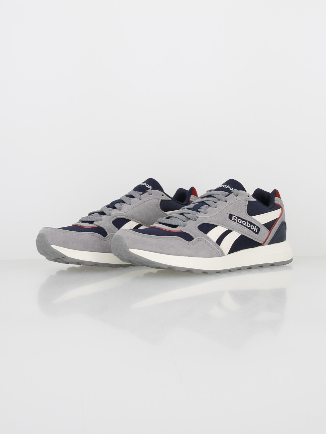 Baskets basses lifestyle gl1000 bleu gris homme - Reebok