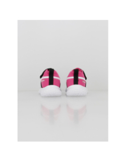 Baskets à scratch rush runner 5 rose noir enfant - Reebok