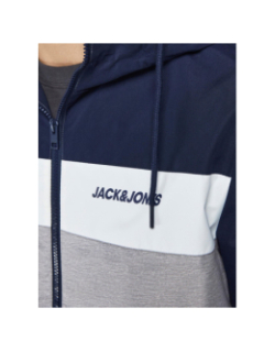 Veste bomber erush bleu marine homme - Jack & Jones