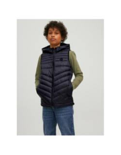 Doudoune sans manche hero noir enfant - Jack & Jones