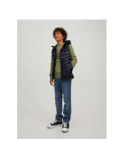 Doudoune sans manche hero noir enfant - Jack & Jones