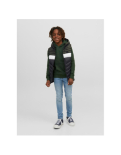 Doudoune sans manche hero kaki noir enfant - Jack & Jones