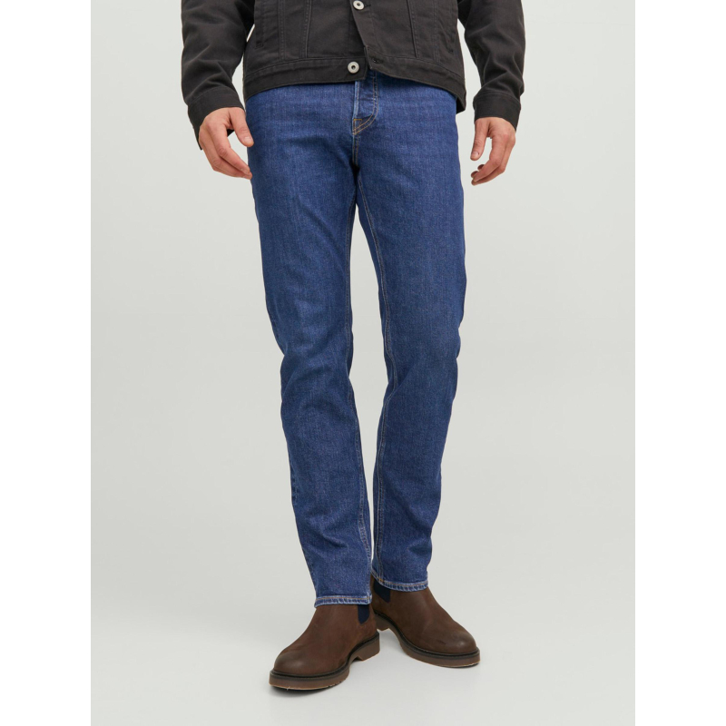 Jean mike original 386 tapered bleu marine homme - Jack & Jones