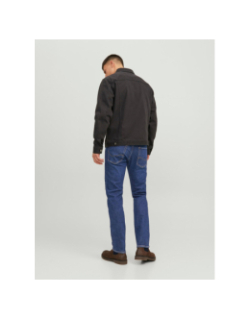 Jean mike original 386 tapered bleu marine homme - Jack & Jones