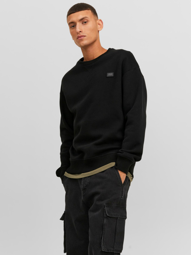 Sweat classic twill noir homme - Jack & Jones