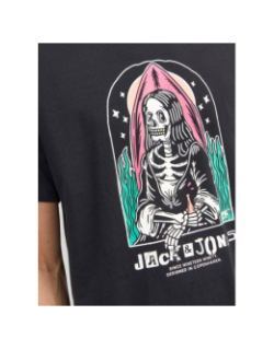 T-shirt afterlife motif squelette noir homme - Jack & Jones