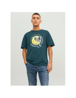 T-shirt afterlife motif squelette vert homme - Jack & Jones