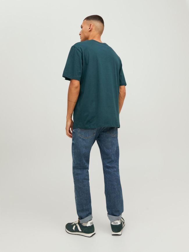 T-shirt afterlife motif squelette vert homme - Jack & Jones