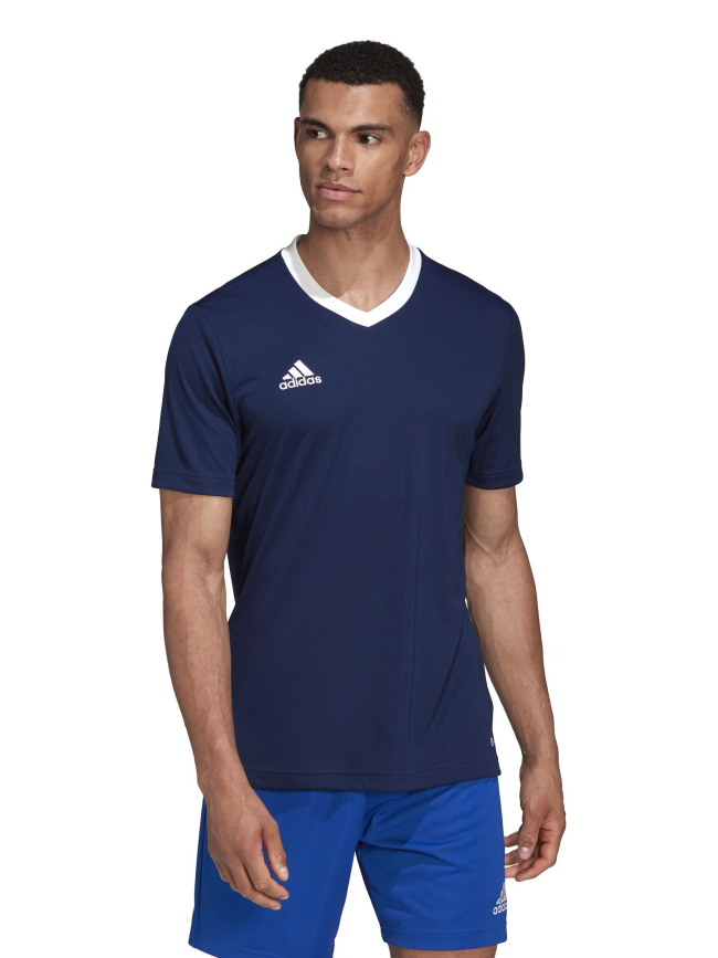 T-shirt de football ent22 blanc bleu marine - Adidas