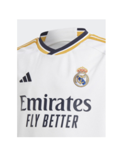 Maillot de football real madrid or blanc homme - Adidas