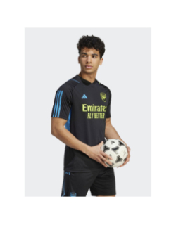 T-shirt de football arsenal fluo noir homme - Adidas