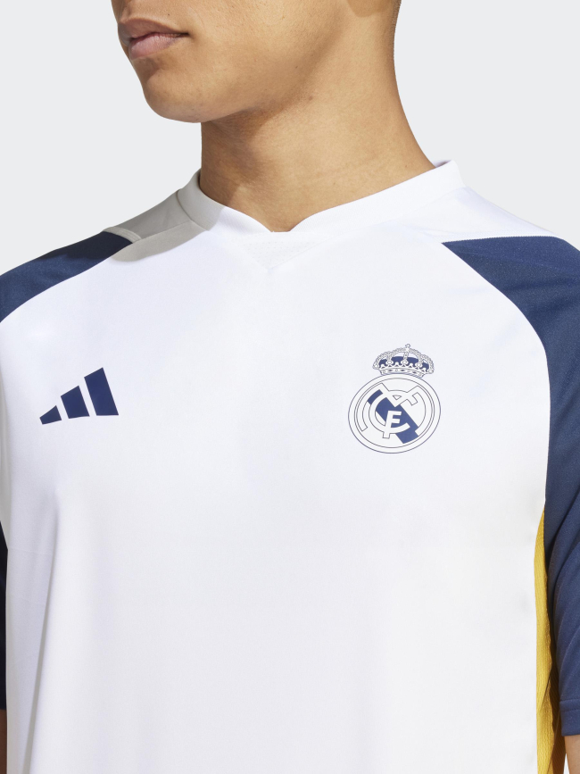 Maillot de football real madrid training blanc homme - Adidas