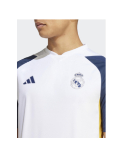 Maillot de football real madrid training blanc homme - Adidas