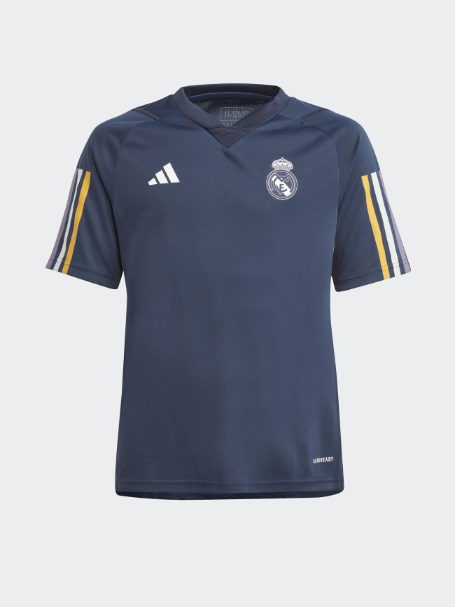 Maillot football real madrid training marine enfant - Adidas