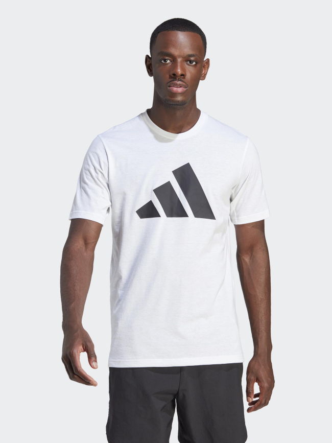 T-shirt tr-es basique logo blanc homme - Adidas