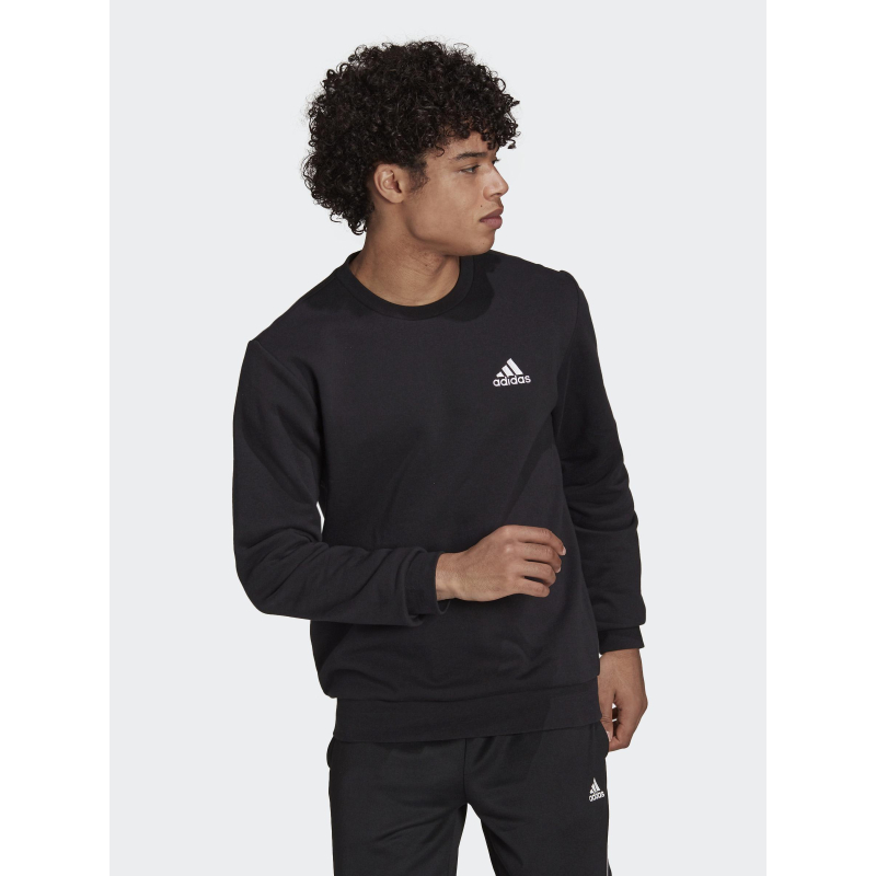 Sweat feelcozy basique noir homme - Adidas