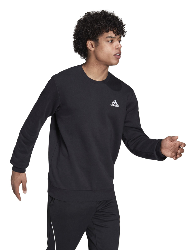 Sweat feelcozy basique noir homme - Adidas