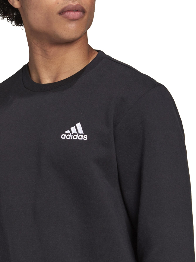 Sweat feelcozy basique noir homme - Adidas