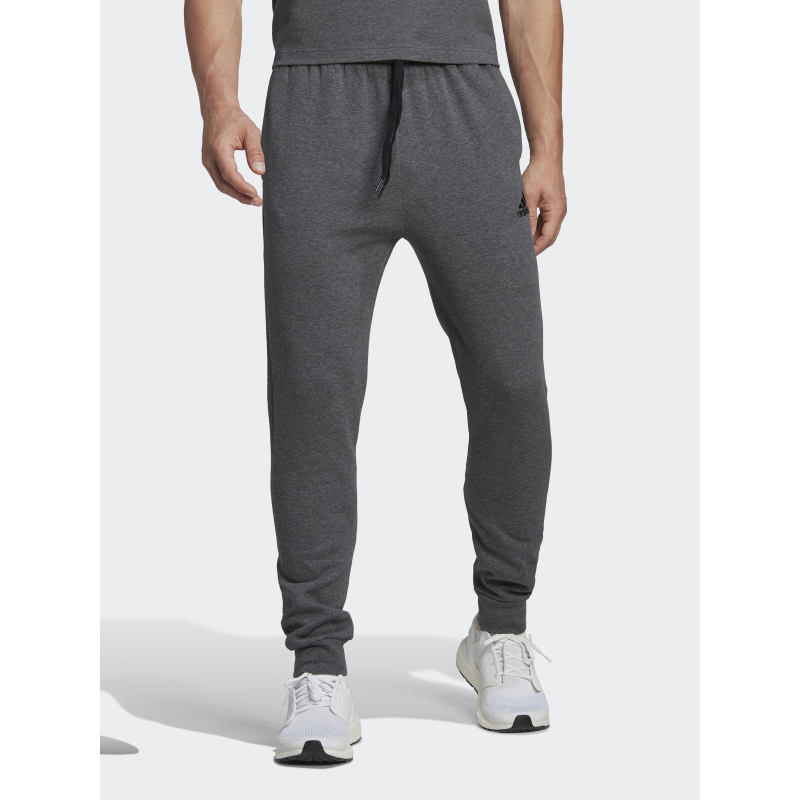 Jogging feelcozy noir gris homme - Adidas