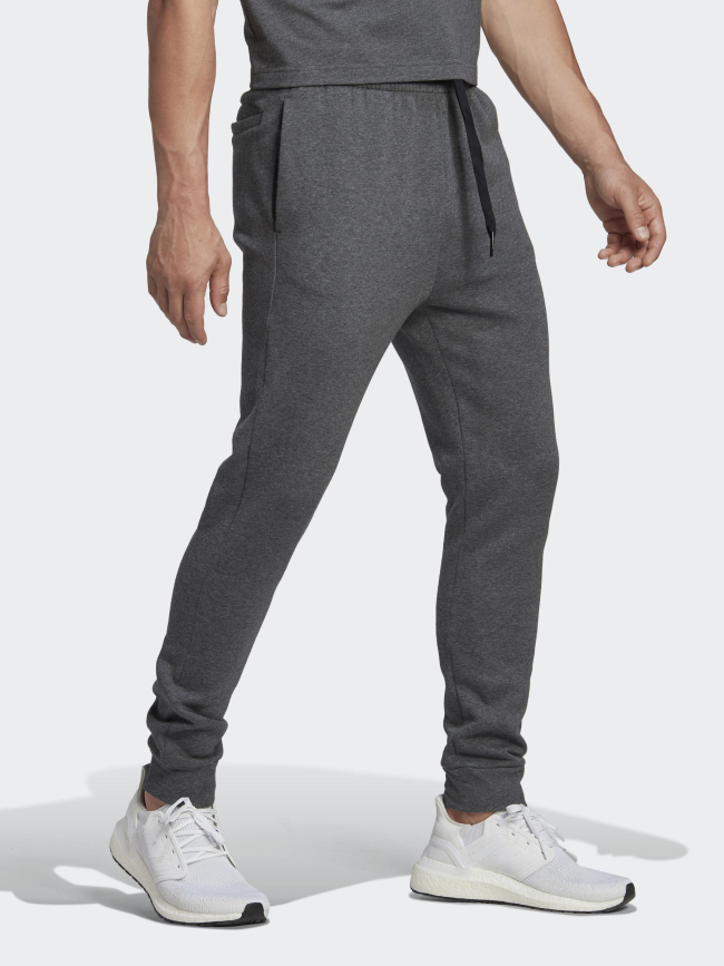 Jogging feelcozy noir gris homme - Adidas