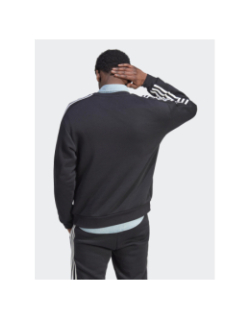 Sweat 3s fl basique logo brodé noir homme - Adidas