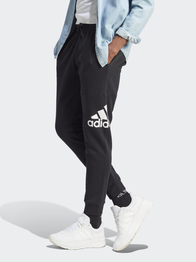 Jogging fuselé big logo noir homme - Adidas