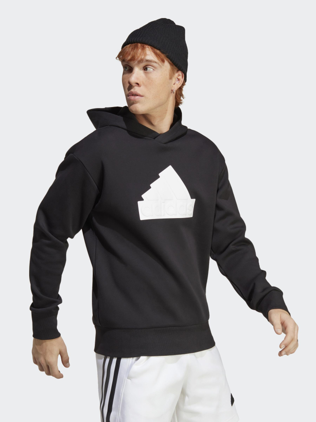 Sweat à capuche sportswear fi bos noir homme - Adidas