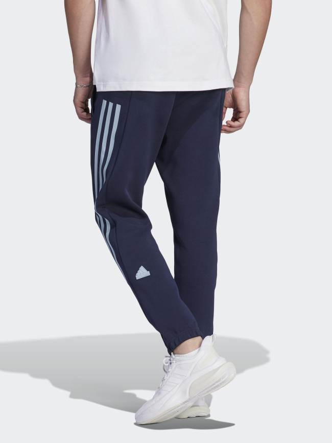 Jogging 3 bandes future icons bleu marine homme - Adidas