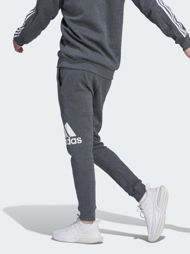 Jogging regular fit style long gris homme - Adidas