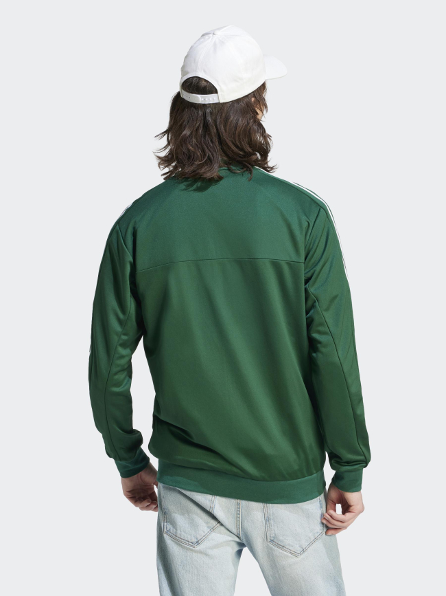 Sweat zippé tiro wm blanc vert forêt homme - Adidas